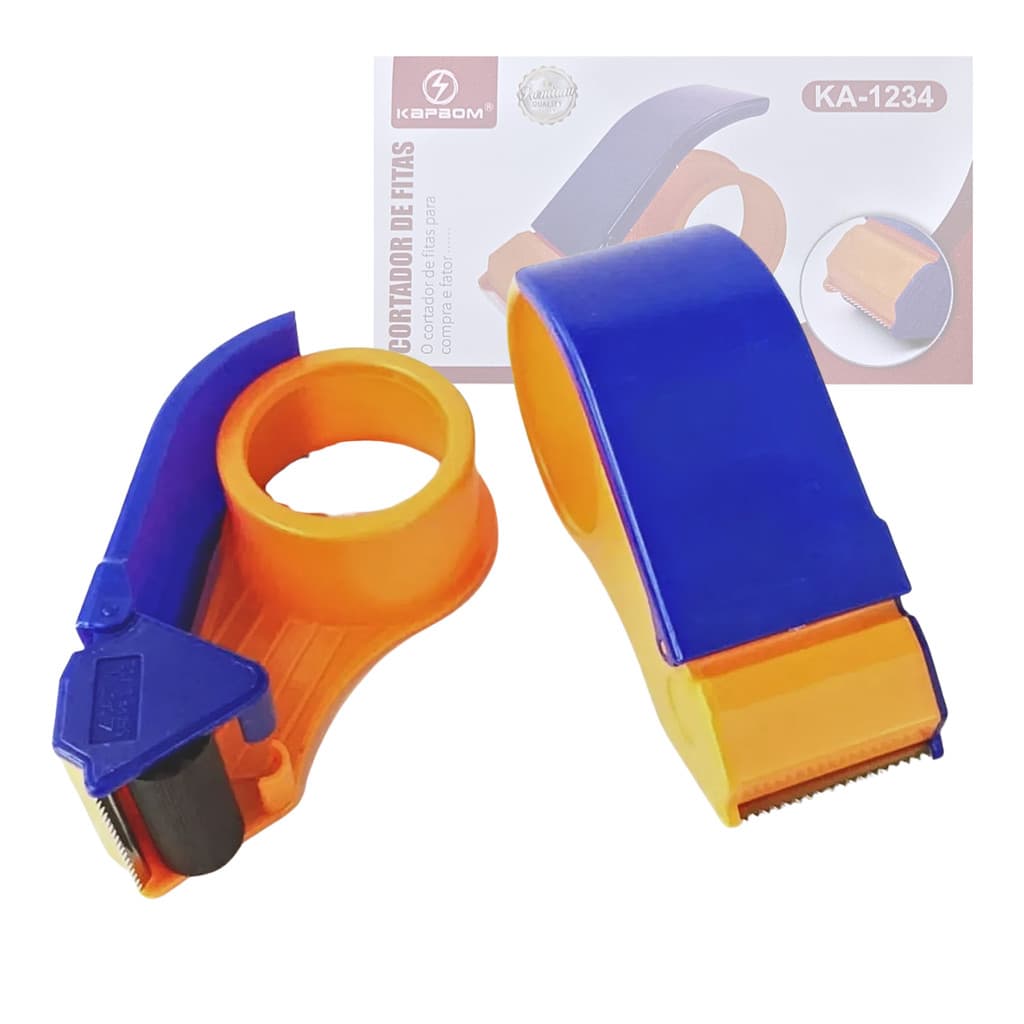 Cortador de Fita Adesiva Durex Suporte Dispensador Kapbom KA-1234