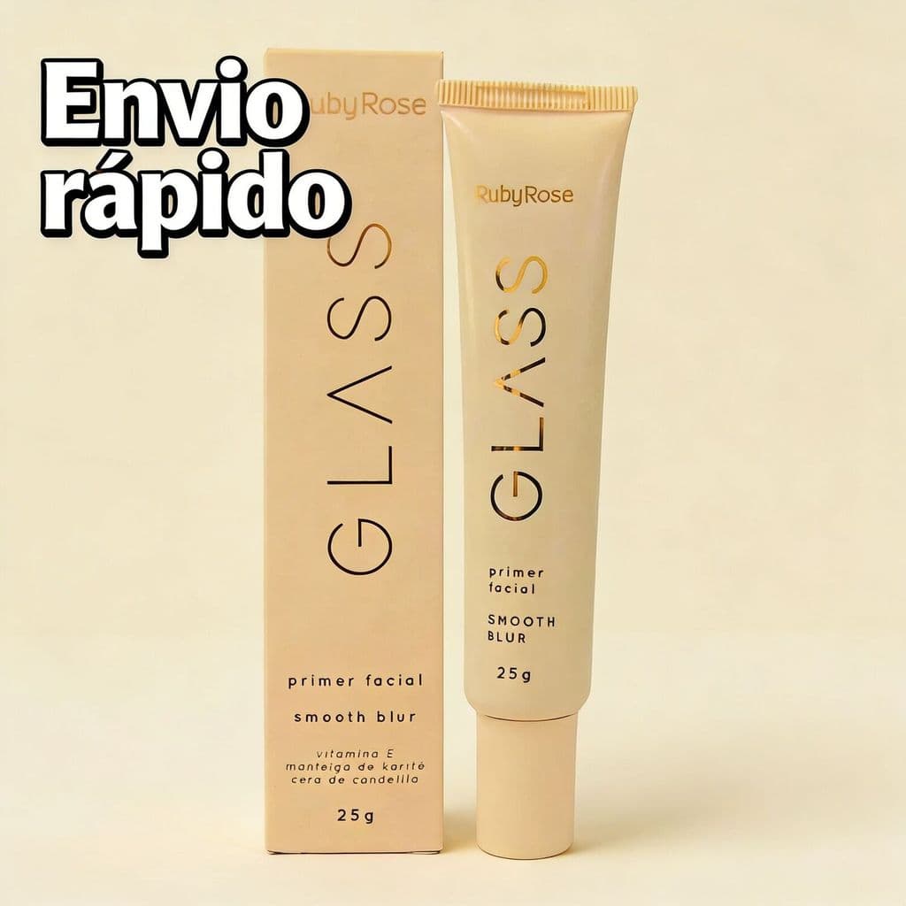 Primer Facial Smooth Blur Glass Rubyrose - Envio rápido🎀