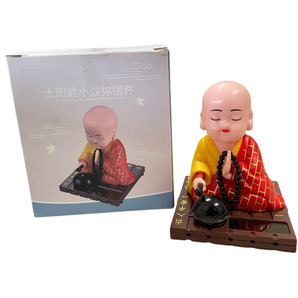 Pequeno Monge Dança Solar - Para decoração de mesa