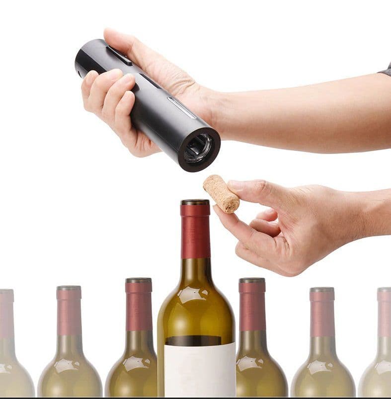 Saca Rolha Elétrico De Vinhos Portátil Ultra