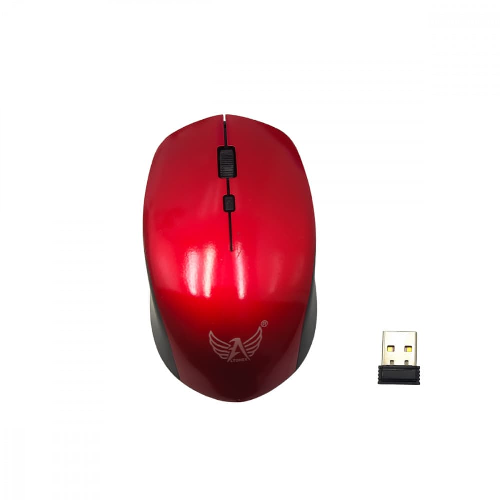 Mouse Sem Fio 2.4GHz 1600 DPI Alta Precisão com Receptor USB