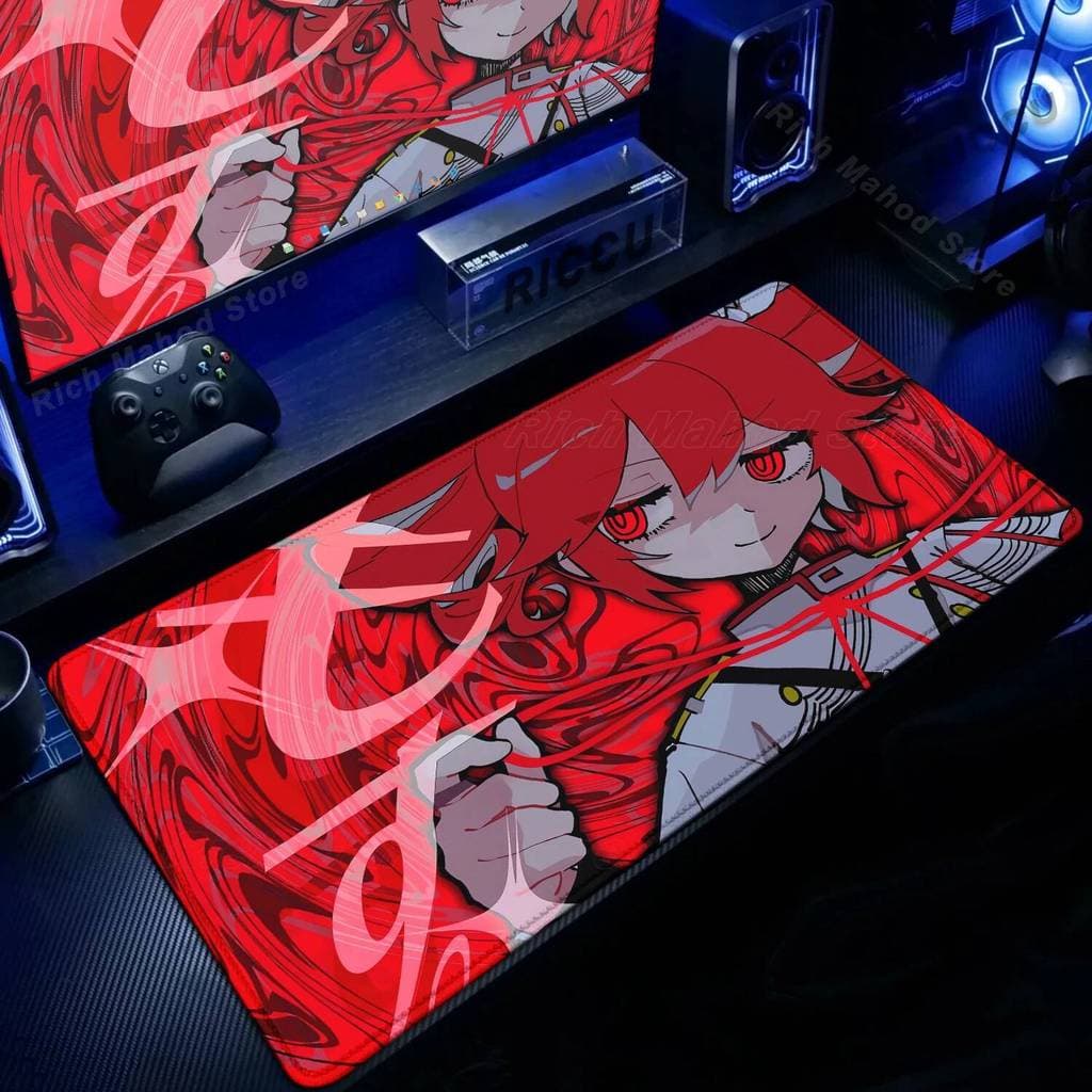 Bonito Anime Menina K-Kasane Teto Mousepad Grande Jogo Mouse Pad LockEdge Teclado Do Computador Tapete De Mesa PC Gabine