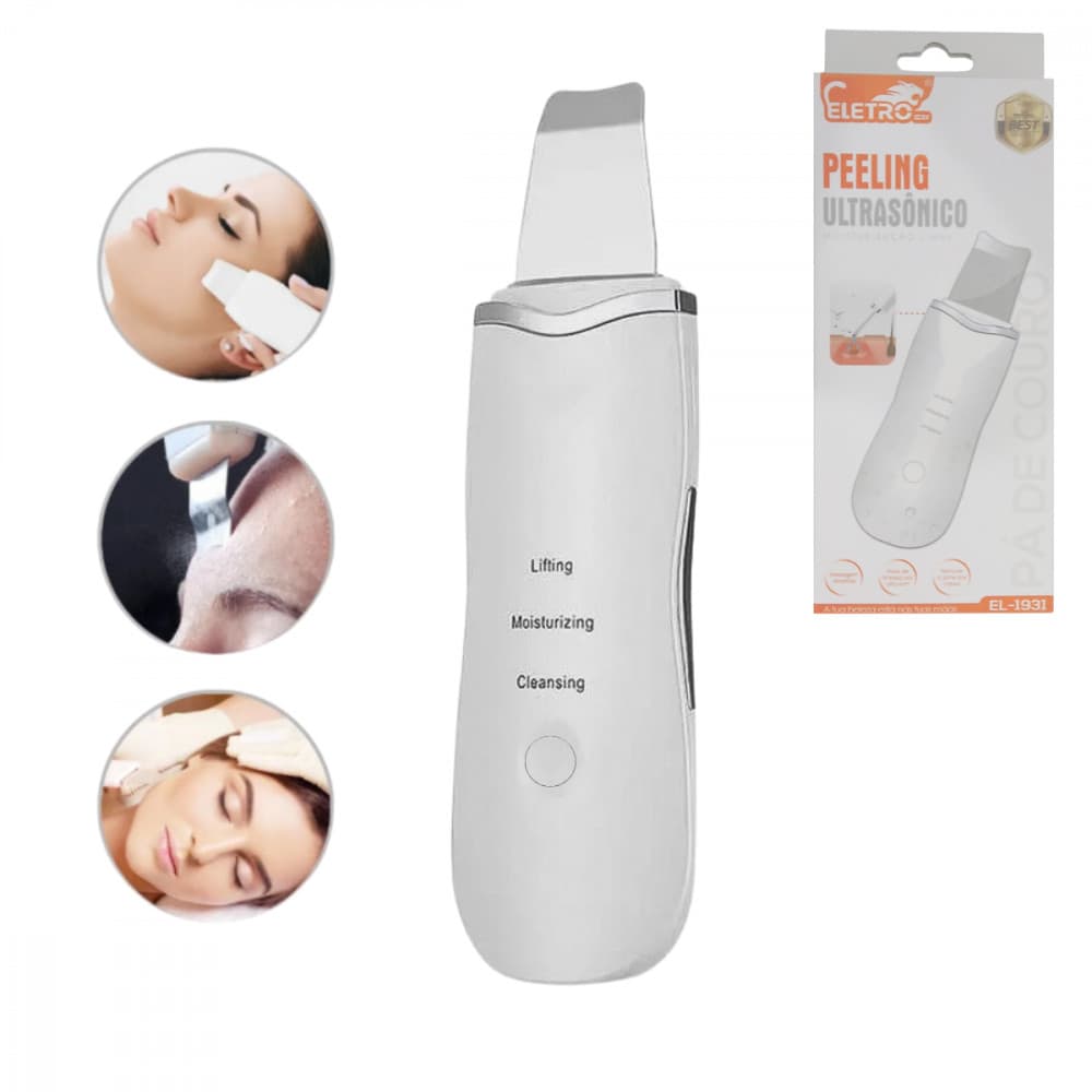 Caneta Peeling Ultrassônico E Ionização Portátil Anti Cravos