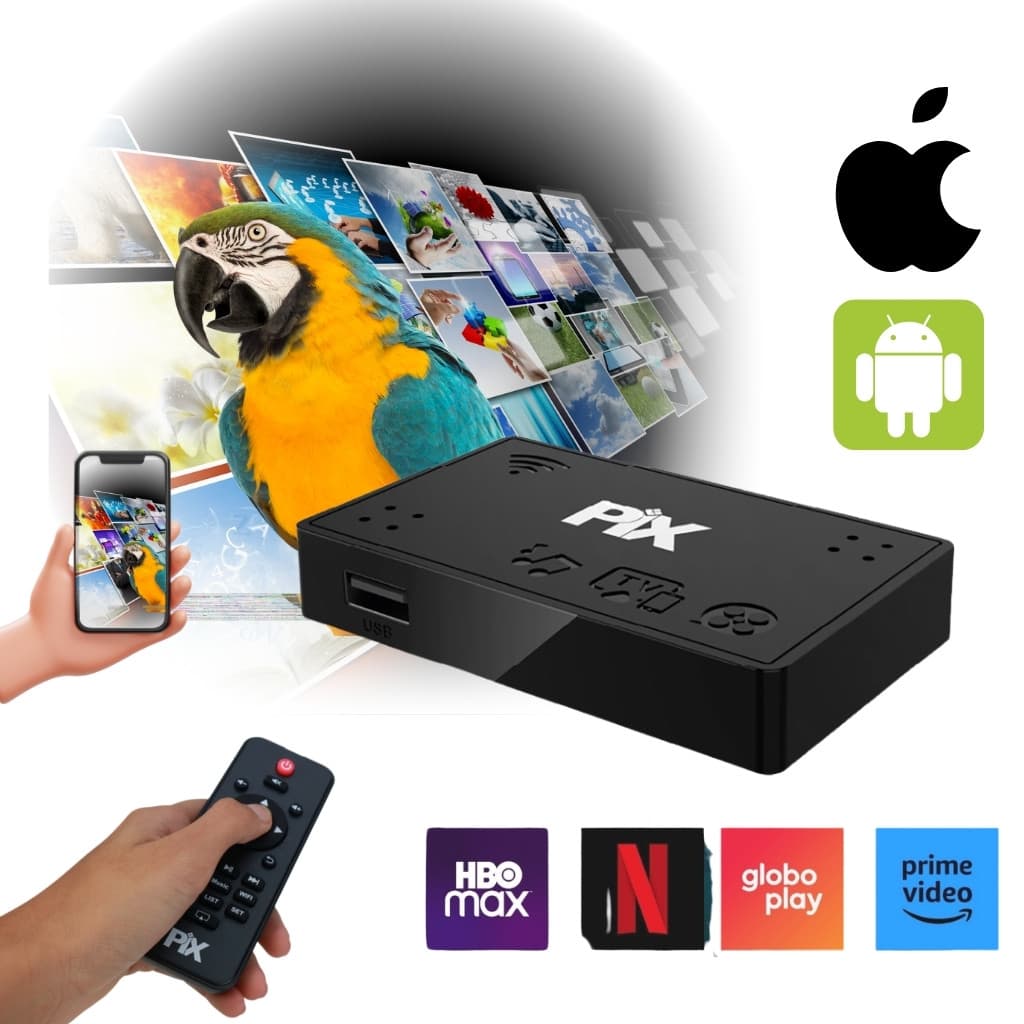 Screencaster Para TV | Espelhamento Celular Android iOS | HD