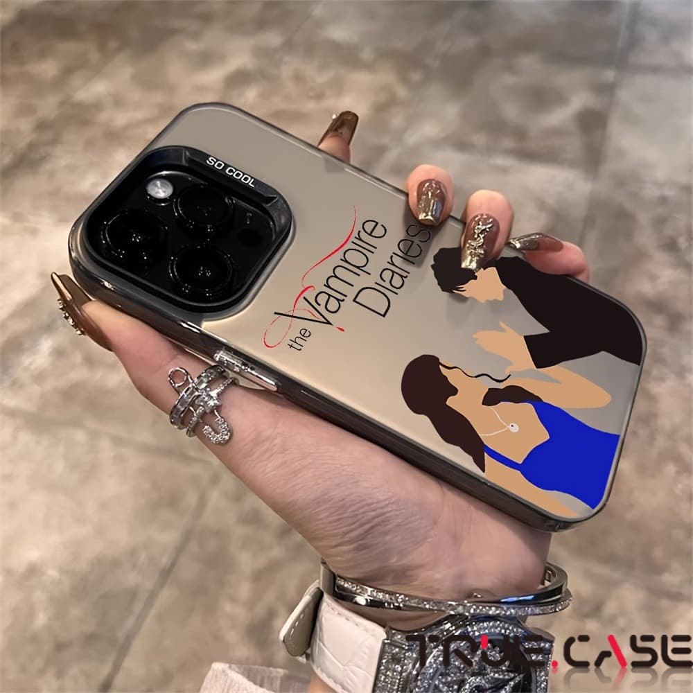 Capa de Telefone The Vampire Diaries Para iPhone 17 16 15 14 13 12 11 Pro Max X XR XS Max 8 Plus