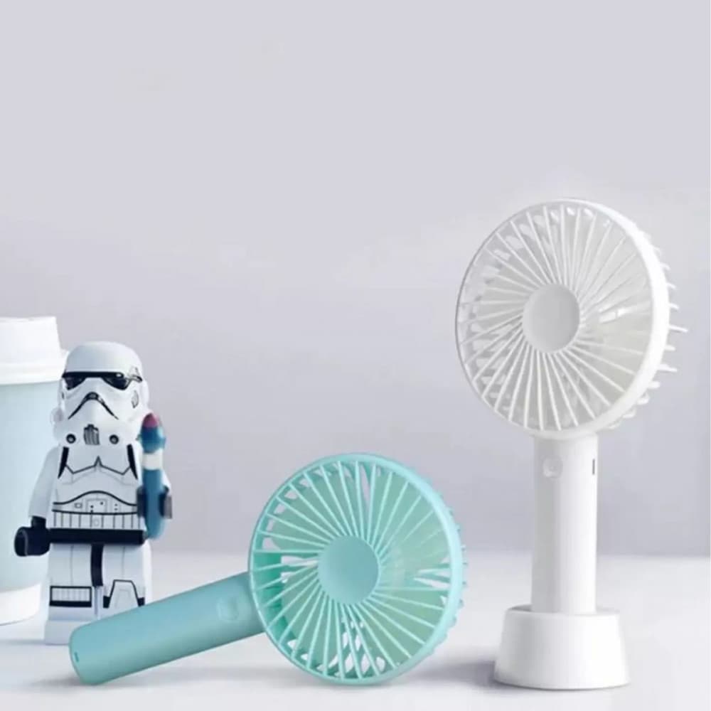 Ventilador Portátil Colorido - Leve e Prático!