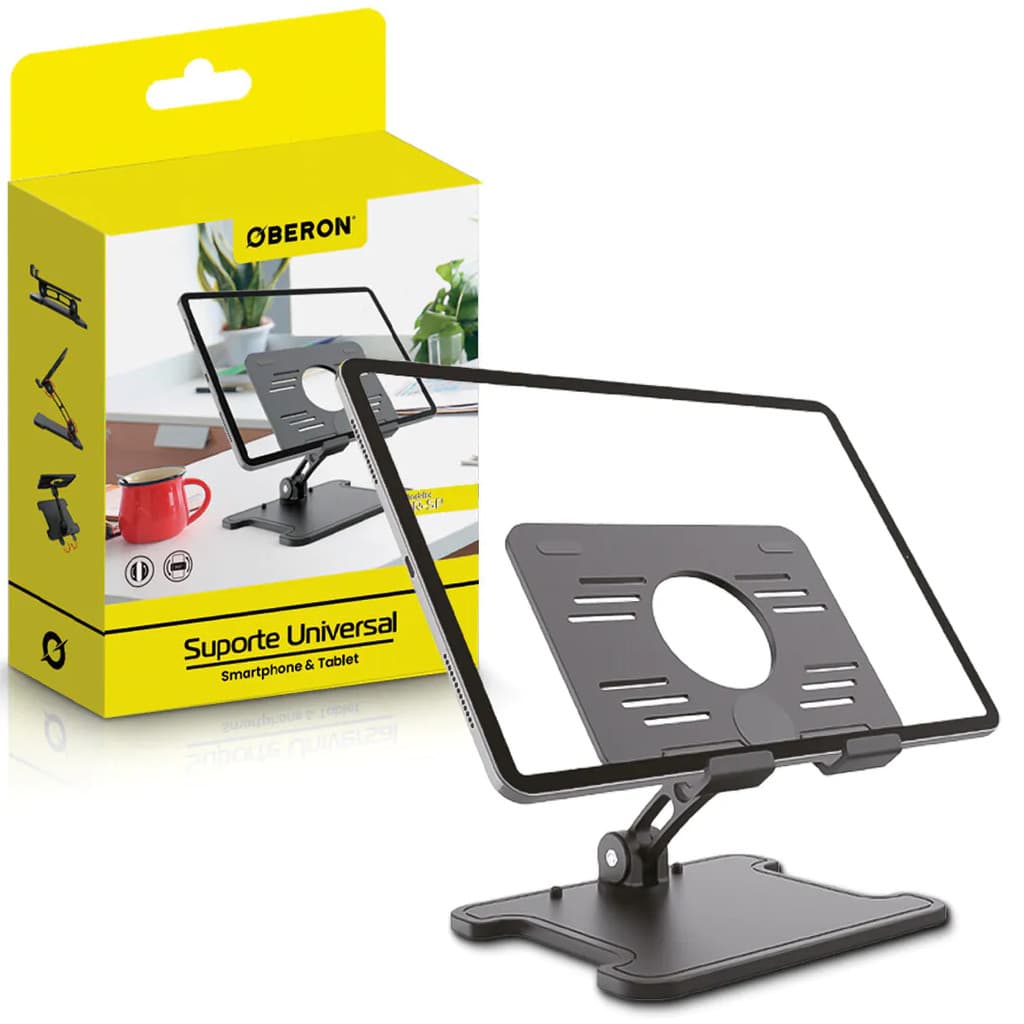 Suporte Universal – Ergonômico, Leve e Antiderrapante