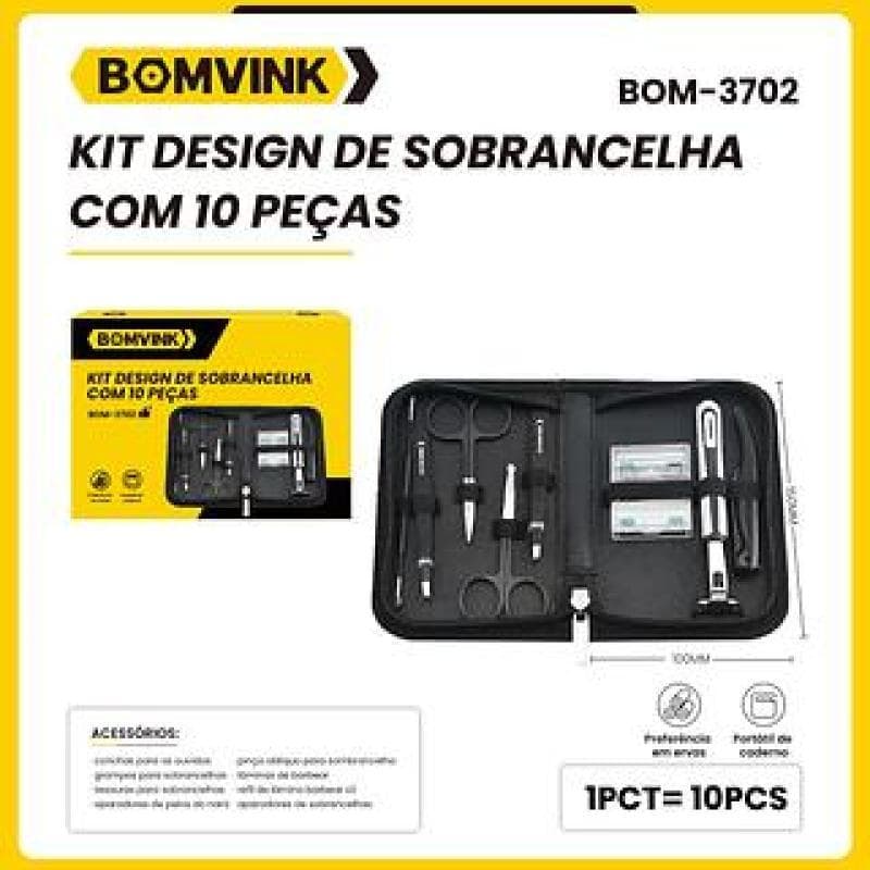 Kit Design de Sombracelhas 10 Peças