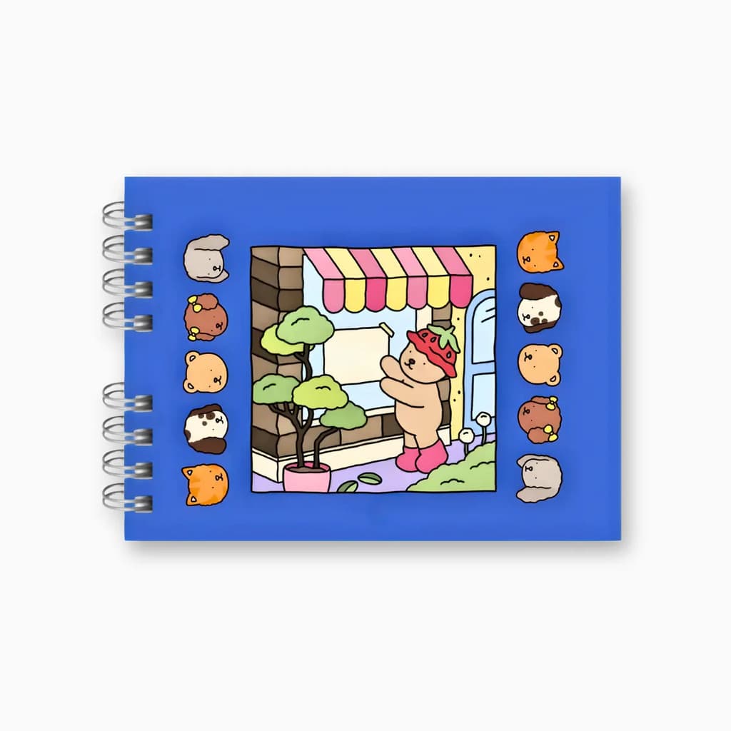 Livro de Colorir Educativo – Capa Dura Azul