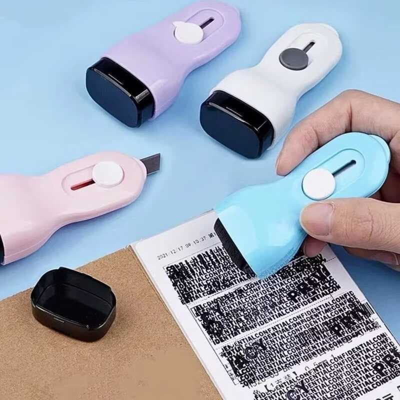 Fitas de vedação enroláveis, privacidade pessoal, grafite, ferramentas multifuncionais