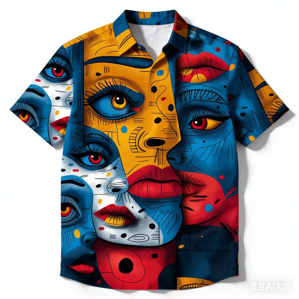 Nova Camisa Floral Vibrante Com Botões De Caveira De Açúcar – Colorida Do Dia Dos Mortos Para Celebrações De Festivais E