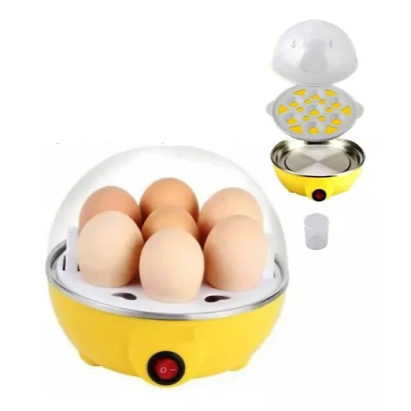 Cozedor Automático de Ovos – 4 Bocas, Prático e Rápido