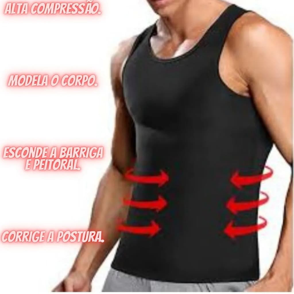 Camiseta Térmica Queima Gordura – Fitness Masculino