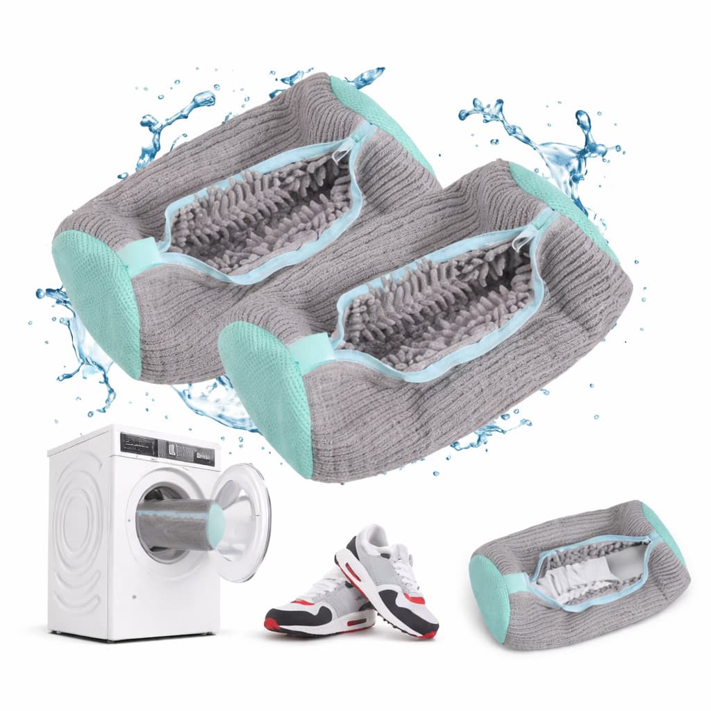 Saco de Lavagem para Calçados na Máquina de Lavar – Proteção para Sapatos, Tênis e Roupas Delicadas