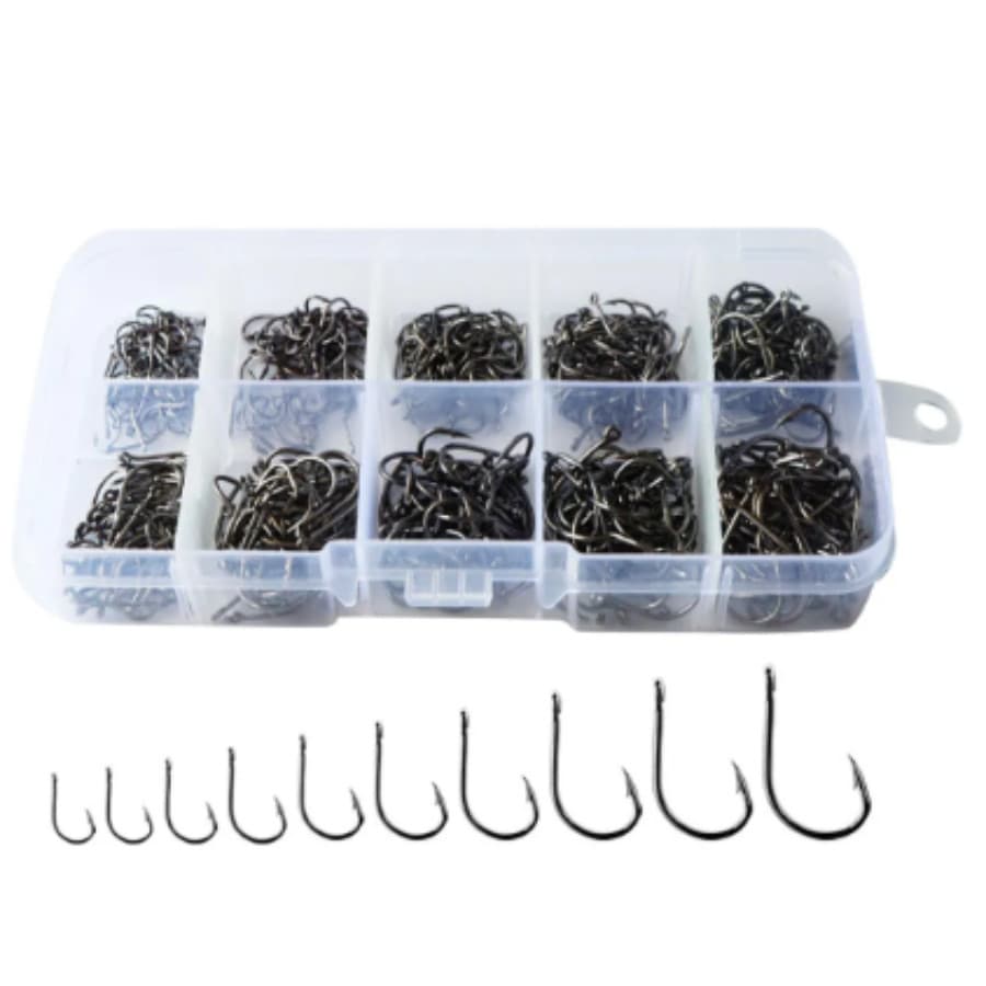 KIT COM 600 ANZÓIS DE PESCA VARIADOS