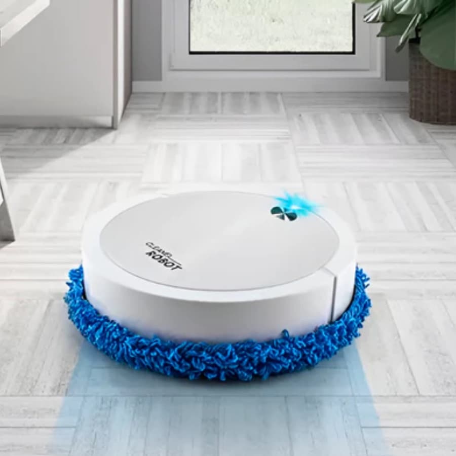 Robô De Limpeza Mop 100% Igual Ao Do Video Simula Pano E Seca Silencioso ENVIO IMEDIATO