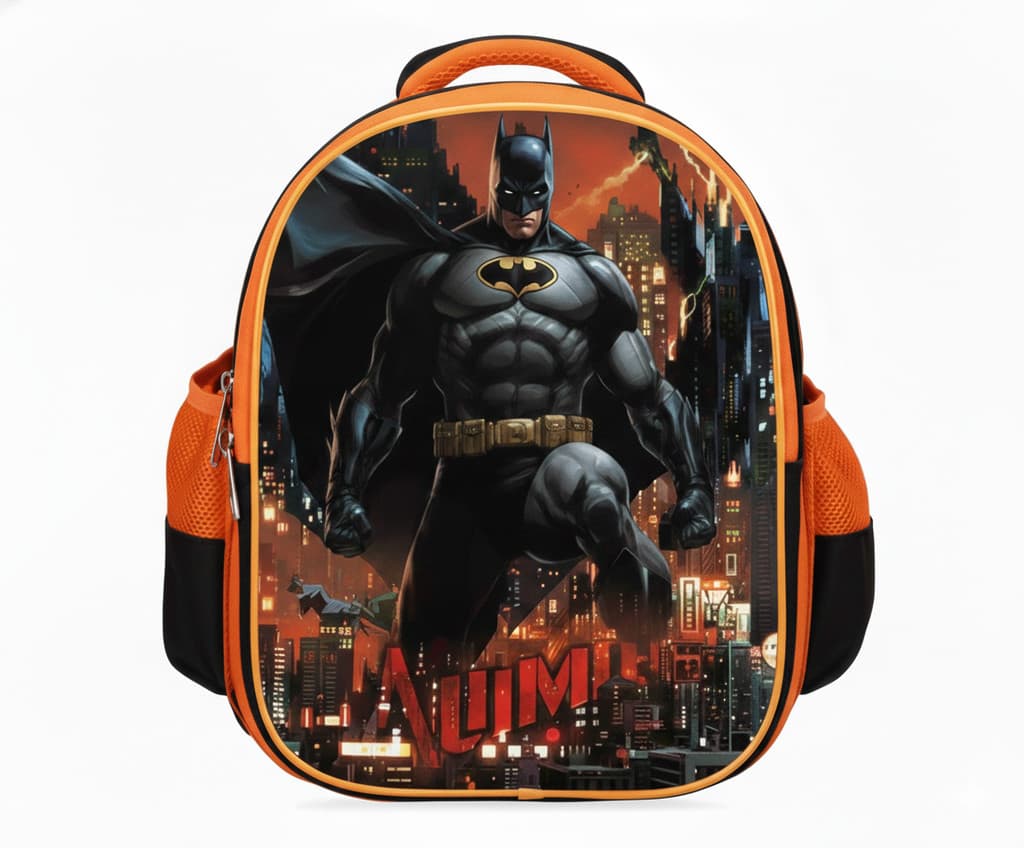 Mochila Infantil Batman – Mochila Menino Resistente e Colori