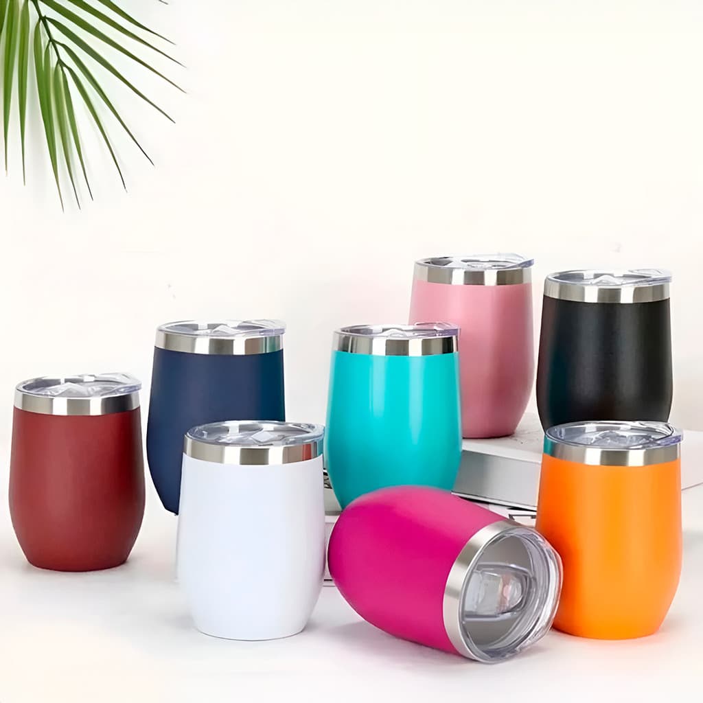 Mini Copo Térmico Café Chá Antivazamento Inox Chopp Cor:Preto