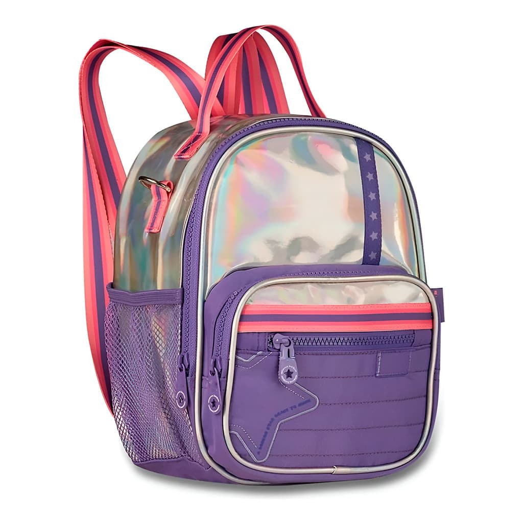 Lancheira Térmica Infantil Alça Lanche Passeio Escola Modelo:Roxo