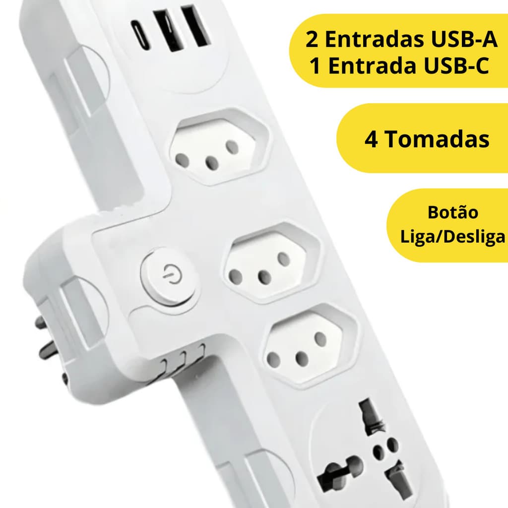 Adaptador para Tomada  USB