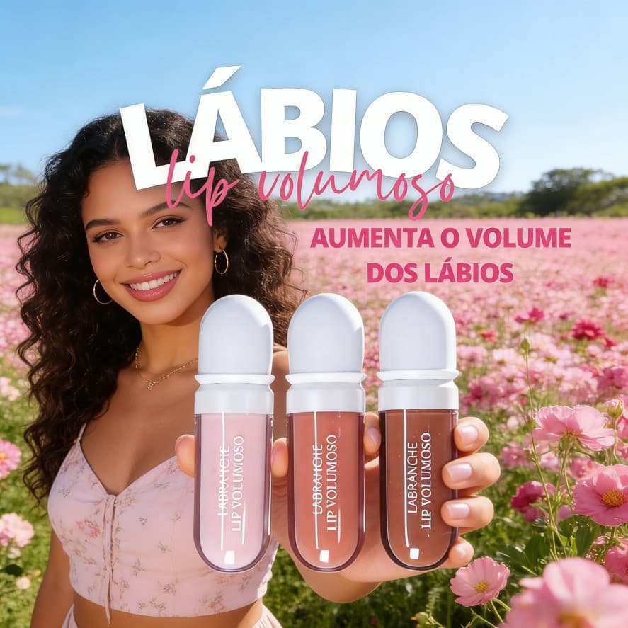 Gloss de Volume Labranche  Para Lábios com Brilho e Hidratação LA7247 - Em stock Envio imediato