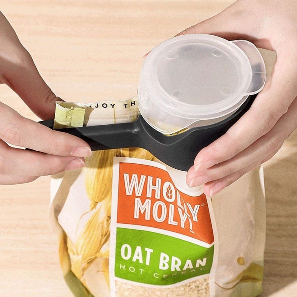 Clipe Selador Hermético para Alimentos Reutilizável Snel Home RE143