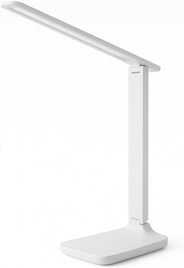 Luminaria de Mesa Ajustavel Recarregável Design Moderno e Portátil para Estudo Trabalho e Leitura