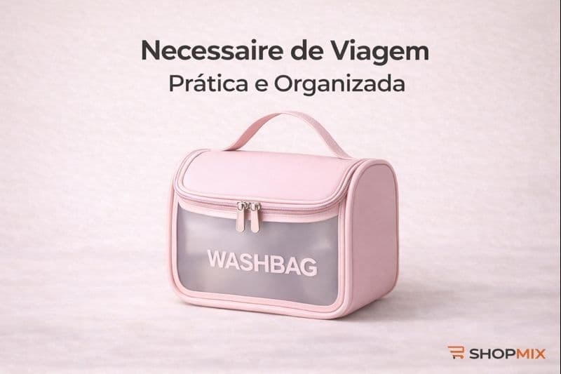 Necessaire Bolsa para Viagem e Acessórios