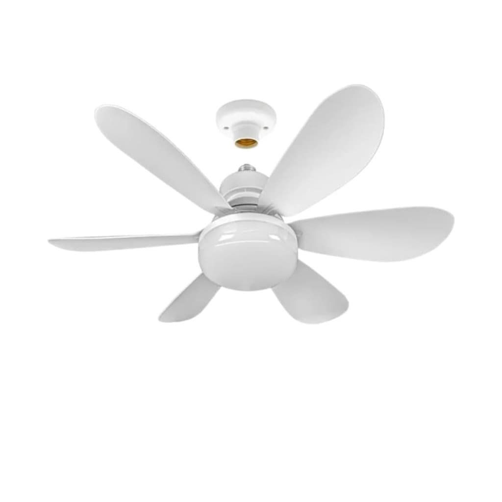 Ventilador com Lâmpada LED RGB e Controle Remoto-