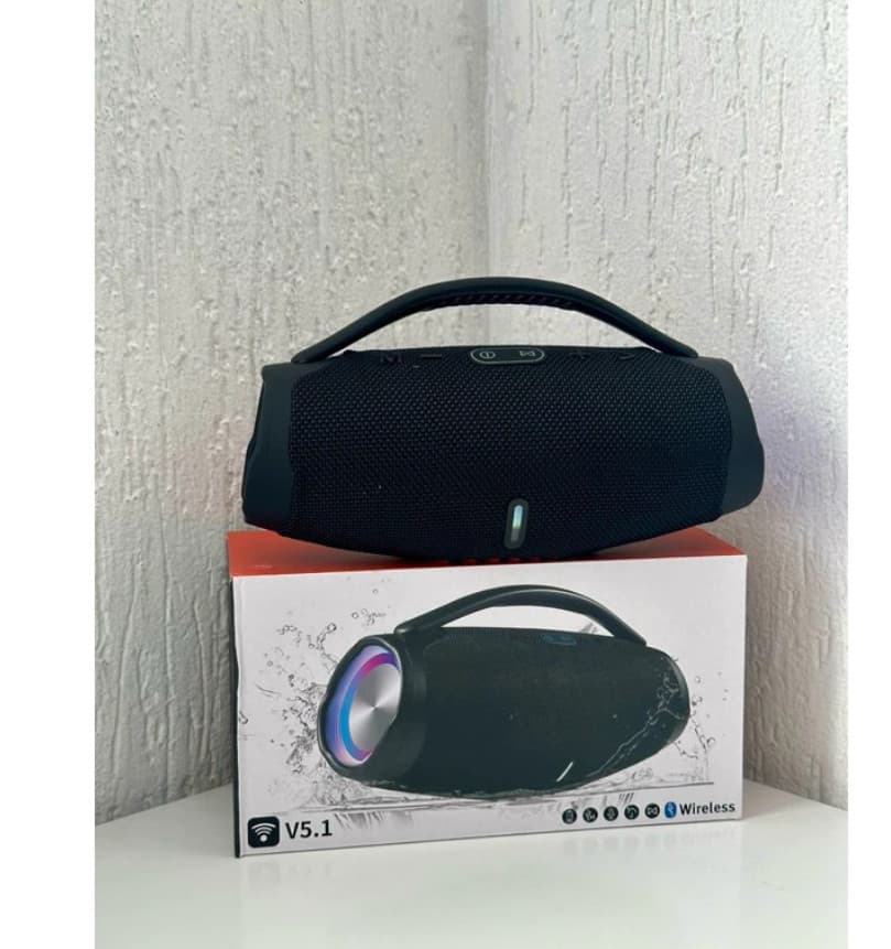 Caixa de Som BOOMBOX 3 Com 35 CM Alto Falante Portátil BT