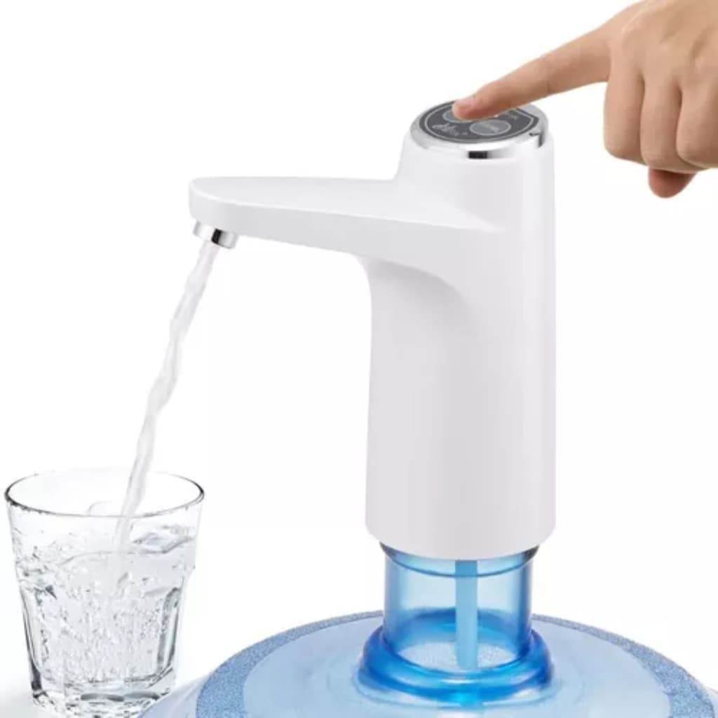 Bomba USB Recarregável para Galão 5L – Água Sempre