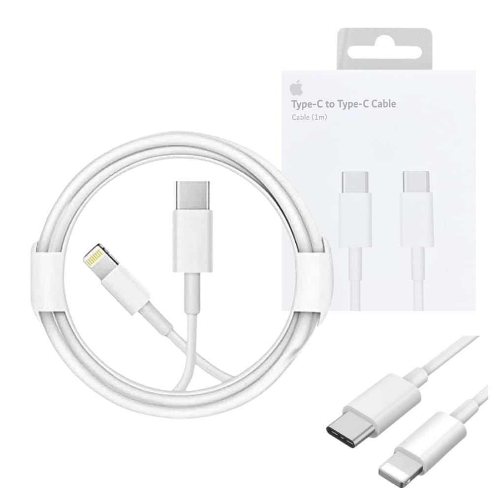 Cabo de dados TIPO-C / Lightning de 1 Mt Linha Premium Rohs A2249-P
