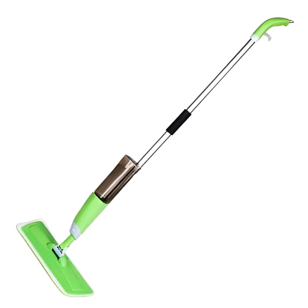 Spray Mop Esfregão Reservatório Agua Rodo Limpador Cor:Verde