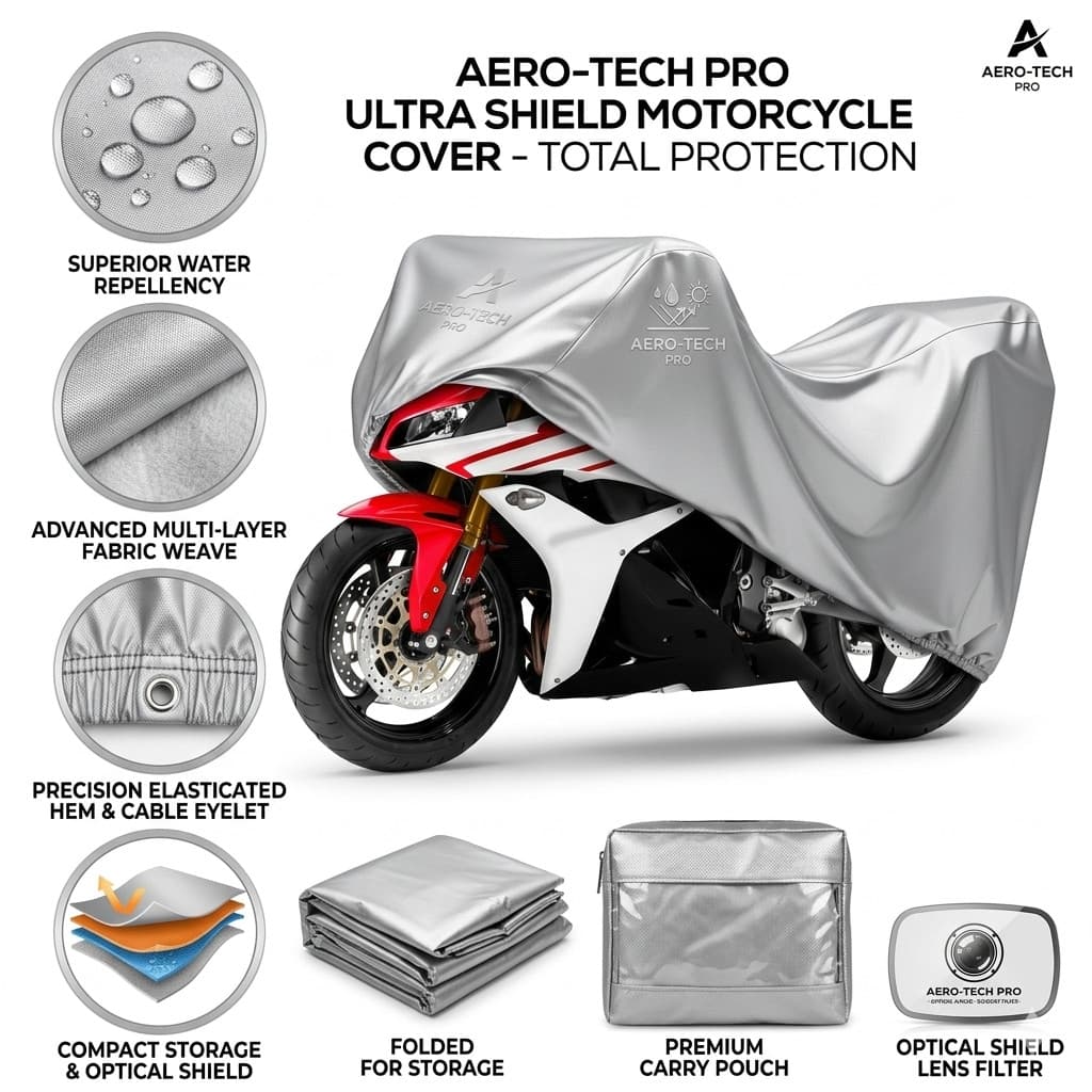 Capa Para Moto Impermeável: Proteção Total Contra Chuva e So