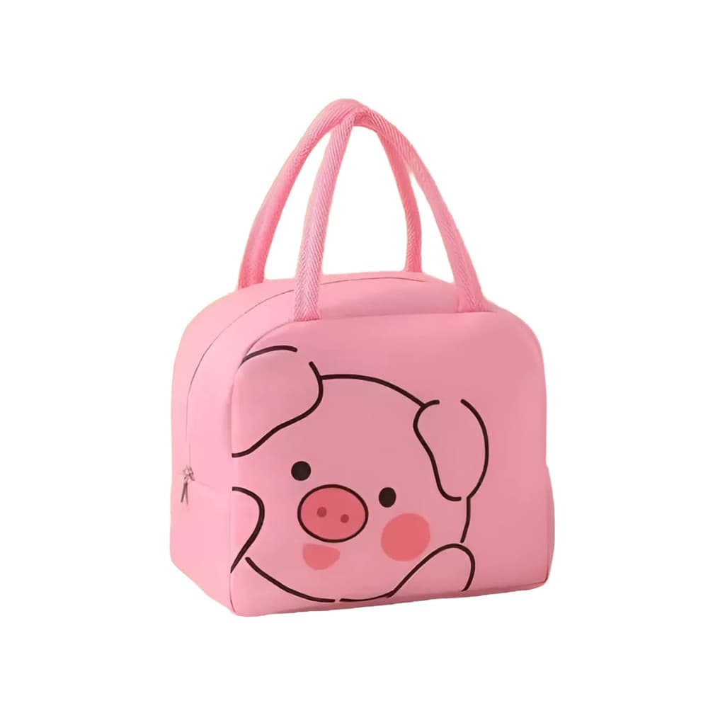 Bolsa Térmica Lancheira Escolar com Alça Estampas de Animais Kapbom KA-1413