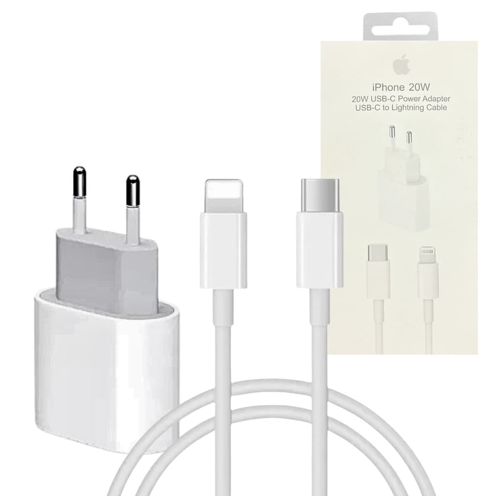 Carregador Completo Lightning / TIPO-C 20W Cabo Móvel XLS A2244-C