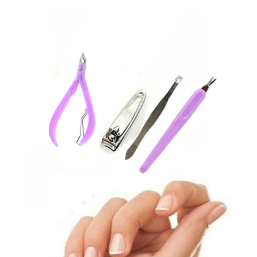 Kit De Manicure Pedicure Profissional Cortador De Unha