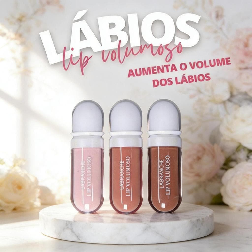 Gloss Labial Volumoso Labranche - Brilho e Hidratação Intensa LA7247M