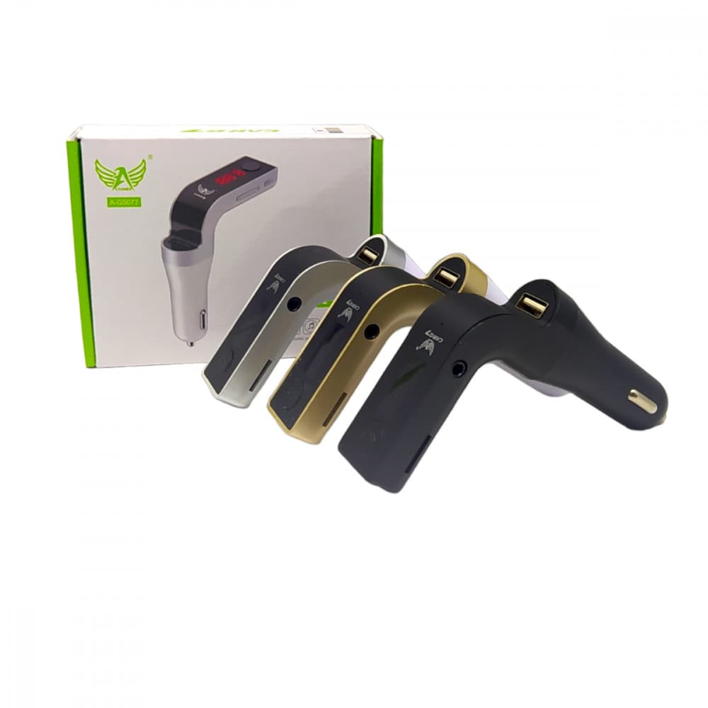 Carregador Transmissor Veicular CARG7 - Bluetooth MP3 PenDrive P2 Tela DIGITAL Altomex A-G5077
