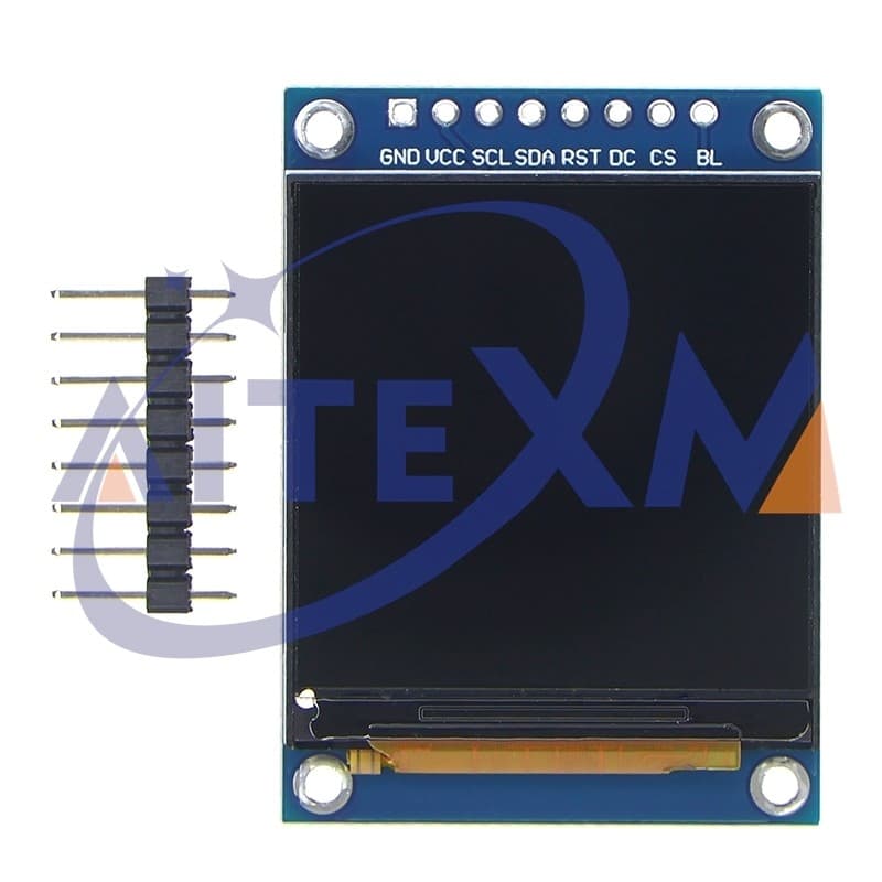 Módulo De Tela TFT 1.54 Polegada 1.54 " Colorido HD IPS LCD LED 240x240 Interface SPI ST7789 Para Arduino