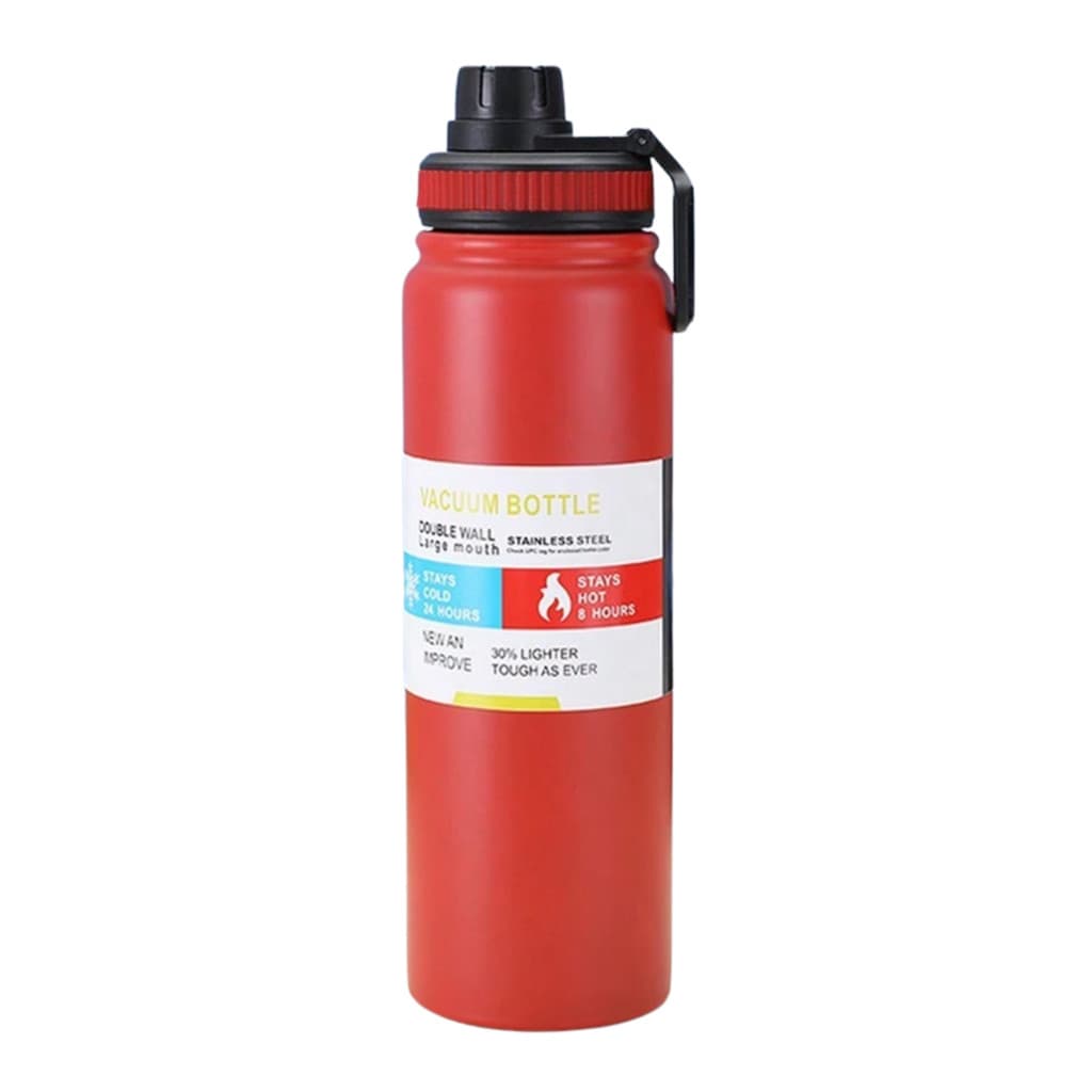 Normal - Garrafa Térmica Isolada a Vácuo (800ML)– Vermelha