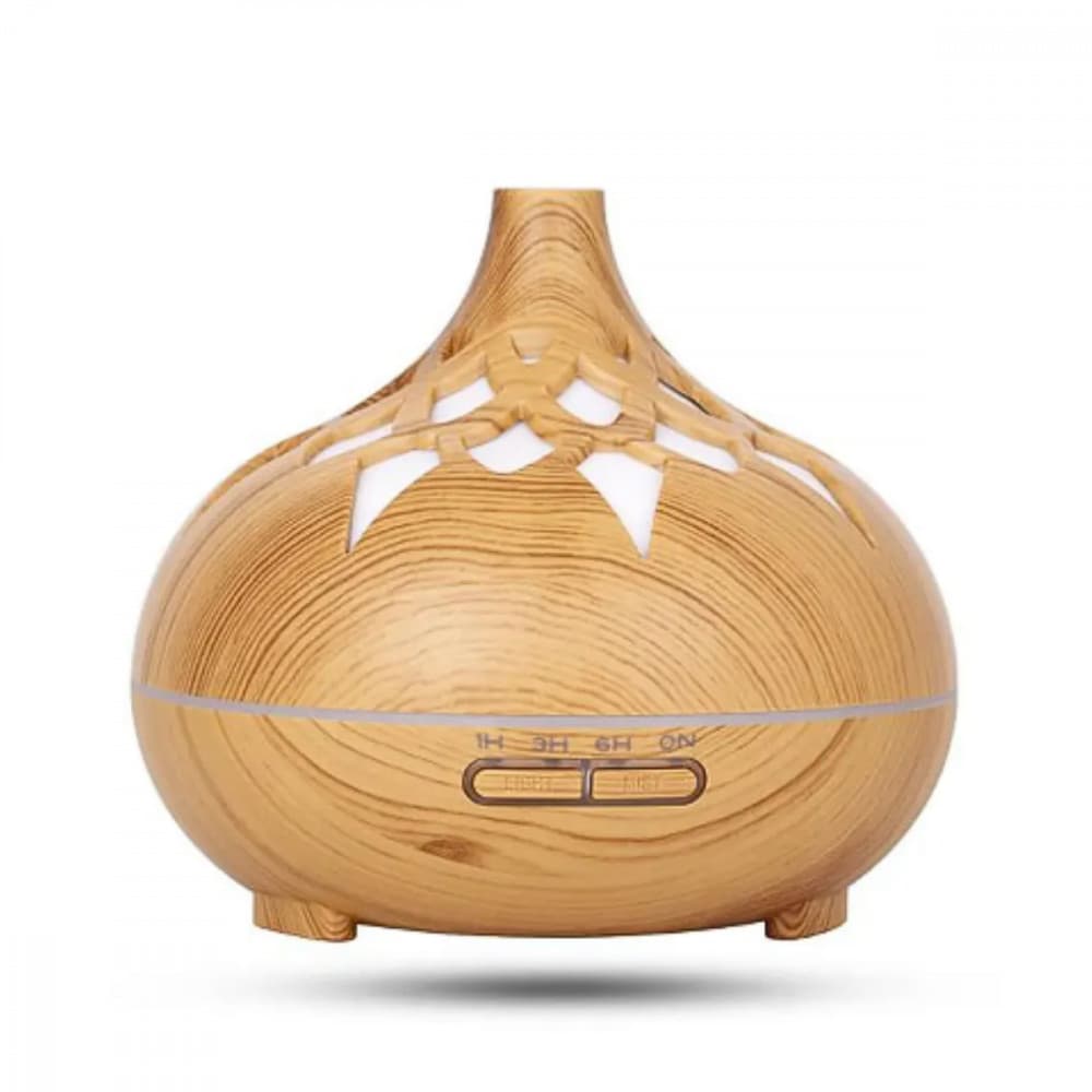 Umidificador LED 550ml - Aromas e Vapor Silencioso