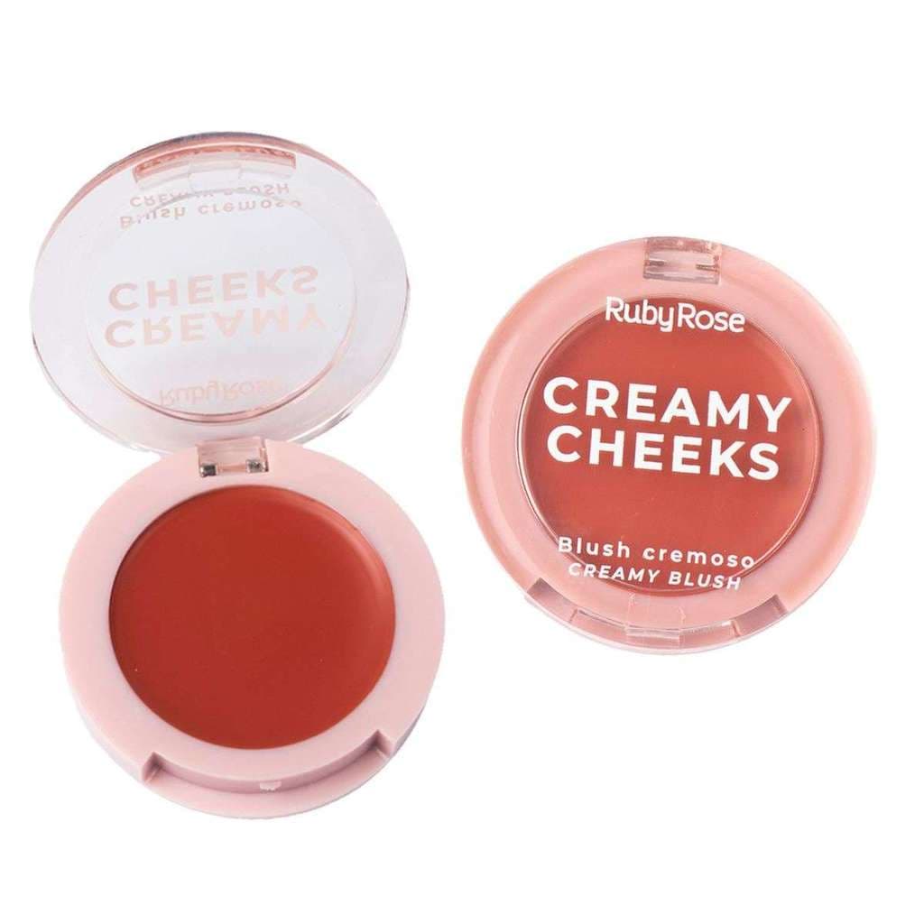 BLUSH CREAM CHEEKS CREMOSO 5,5G (HB-M02-3) - RUBY ROSE (CURVA C COL 14 CX B2)