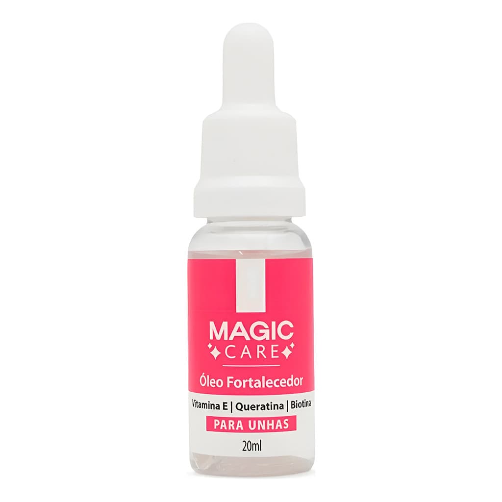 Óleo Fortalecedor Cutículas Mãos Pés Hidratação Magic CARE