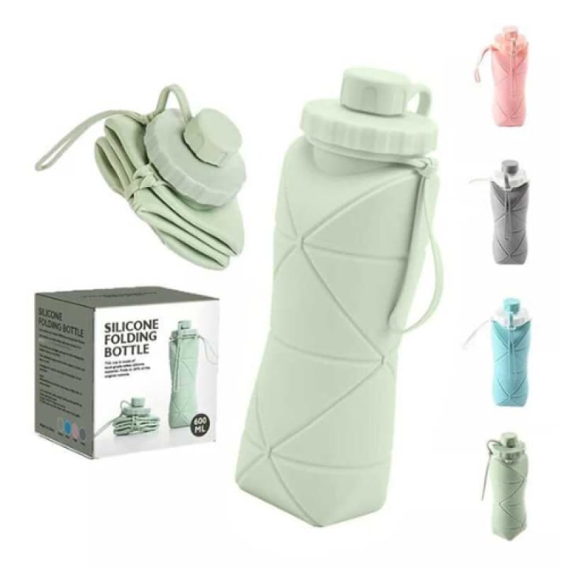 Copo Silicone Portátil 500ml - Hidrate-se no Esporte
