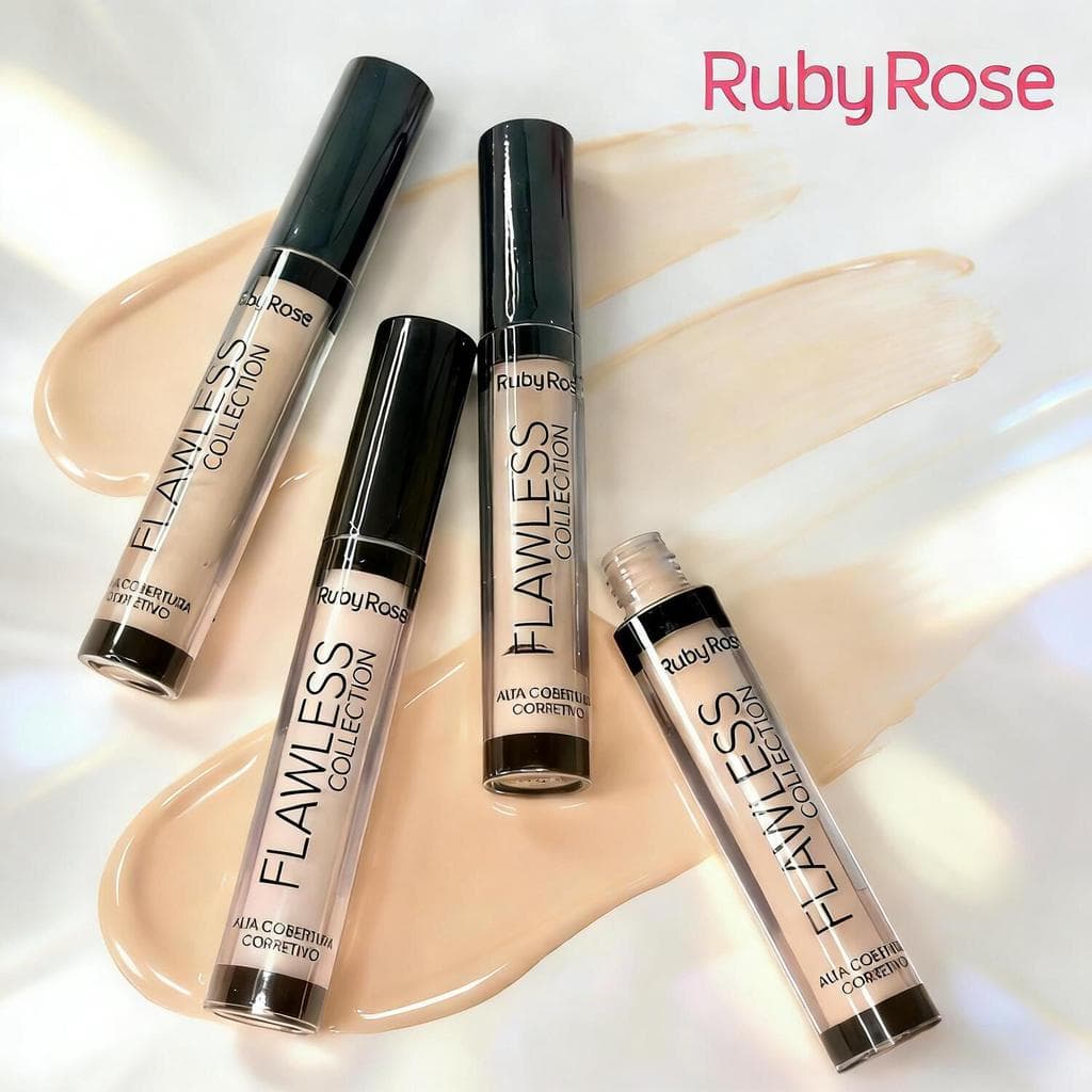 Ruby Rose Flawless Collection - Corretivo Líquido com Acabamento Matte HB-8080