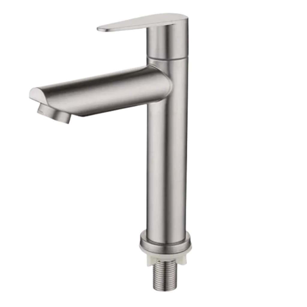 Torneira Para Banheiro, Lavabo Ou Pia Luxo Alumínio Escovado