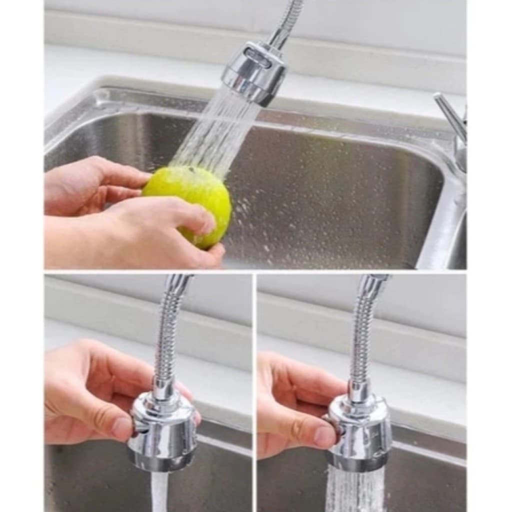 Chuveirinho Torneira Extensor Bico Giratório 360 Graus