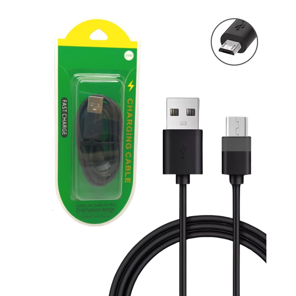 Cabo de Dados Conexão USB / V8  -  cabo de 1 metro  -   X-017-V8 / AL-C28
