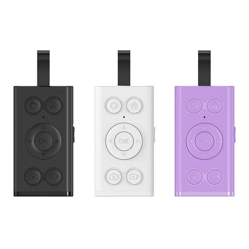 Controle Remoto 9 Teclas Air Mouse Para Tiktok Youtube Kindle Navegação Romance Leitura Fotografia De Viagem Ao Ar Livre